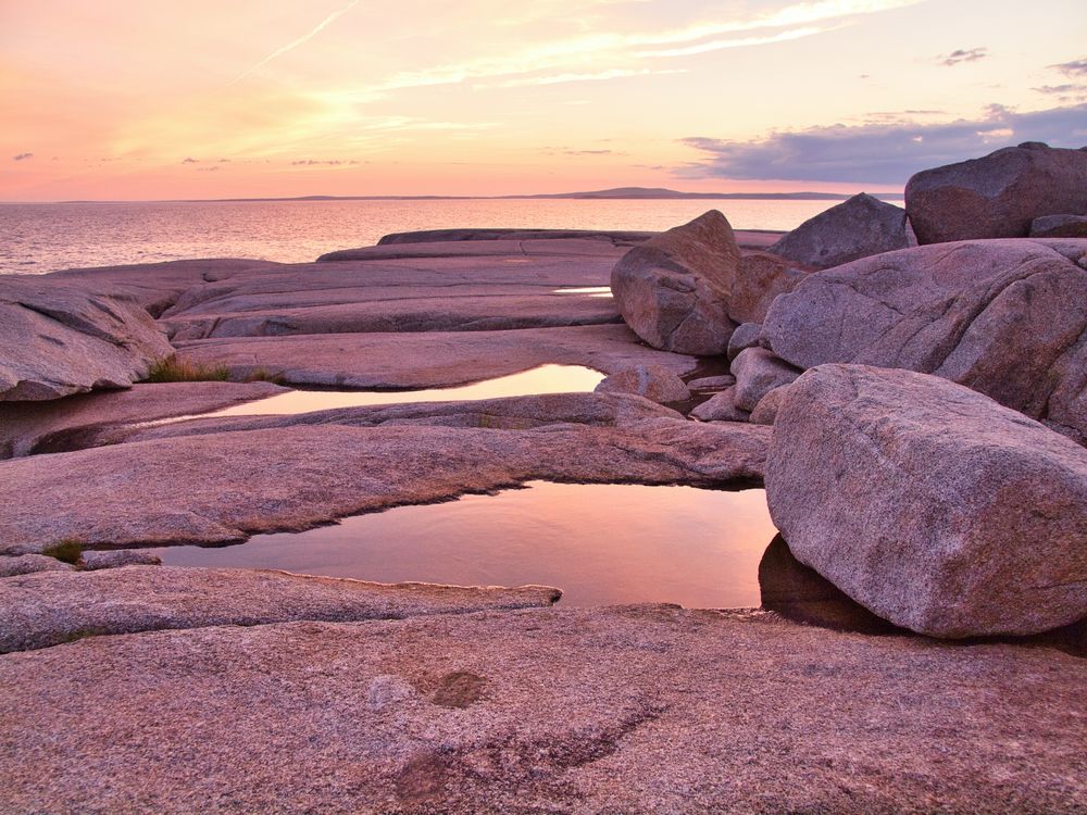 After Sunset at Peggy's Cove