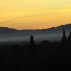 After sunset in Bagan