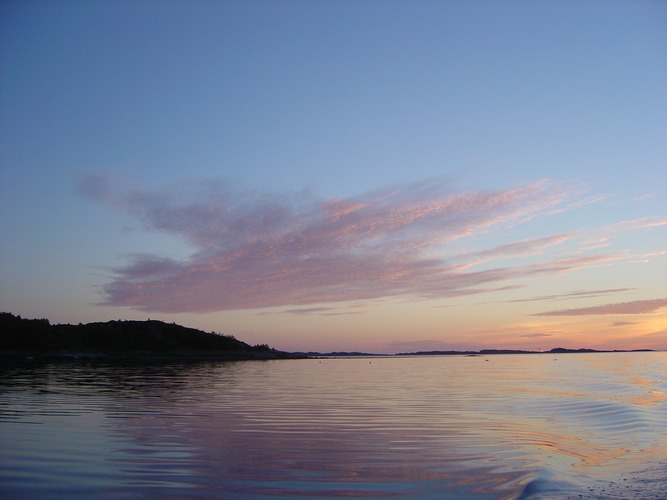 After Sunset in Namdal,Norway