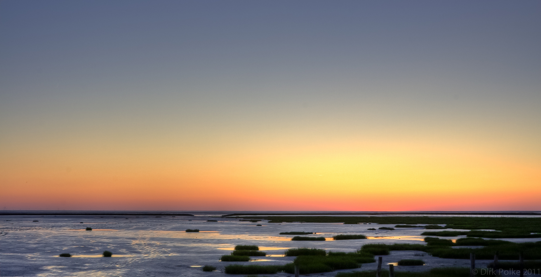 After sunset - Niedersächsisches Wattenmeer