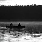 after sunset on lake "Labussee"