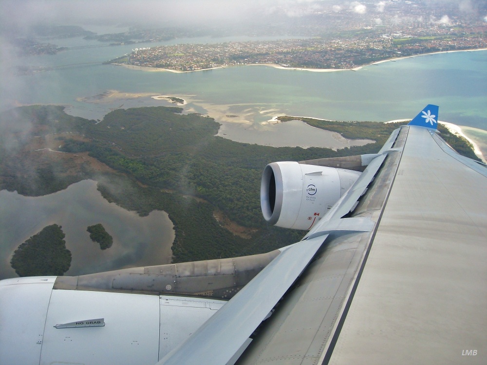 After Take off at Kingsford-Smith