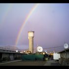 after the rain  -  Regenbogen über Camp Warehouse