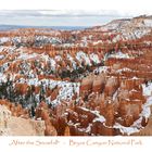 After the Snowfall Bryce Canyon National Park