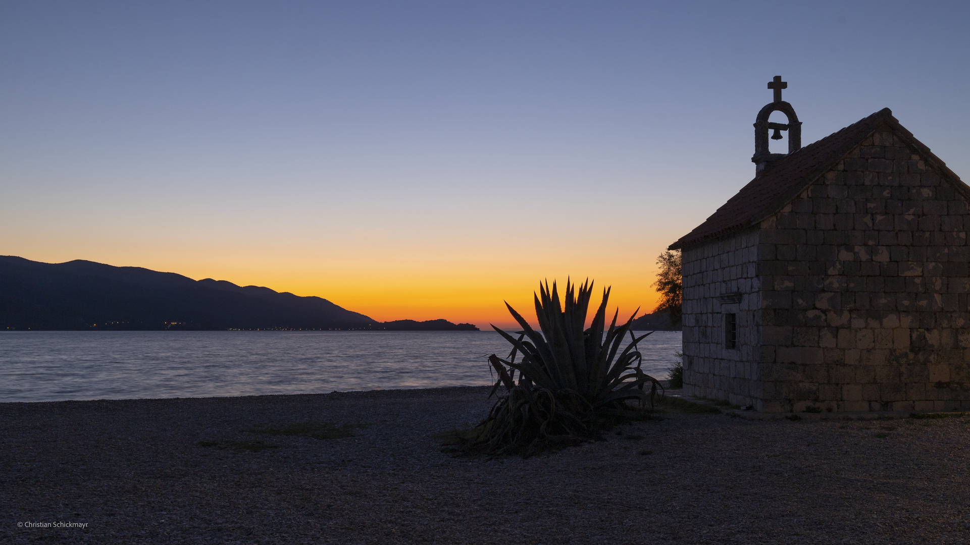 After the sunset in Croatia