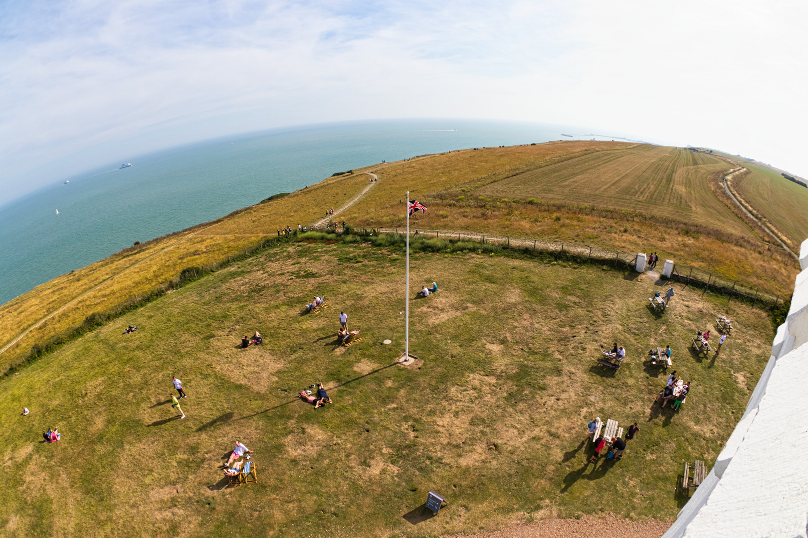 Afternoon tea on the cliffs