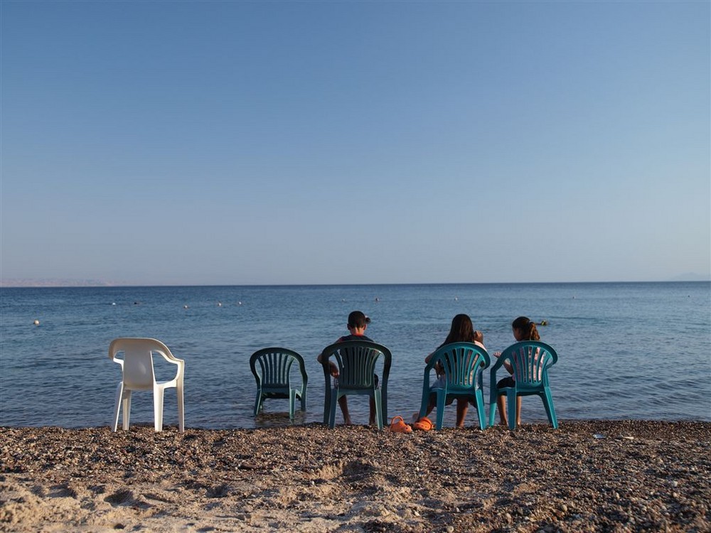 Afternoons silent at the beach