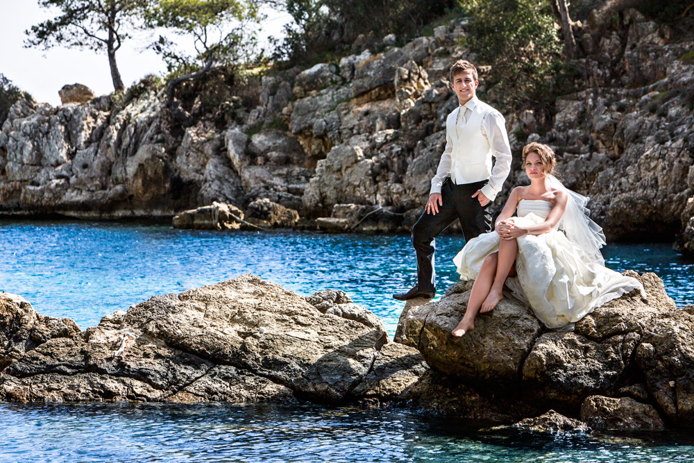 Afterwedding- Strand- Mallorca-Klippe