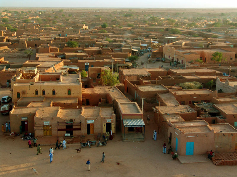 Agadez, von der Moschee aus