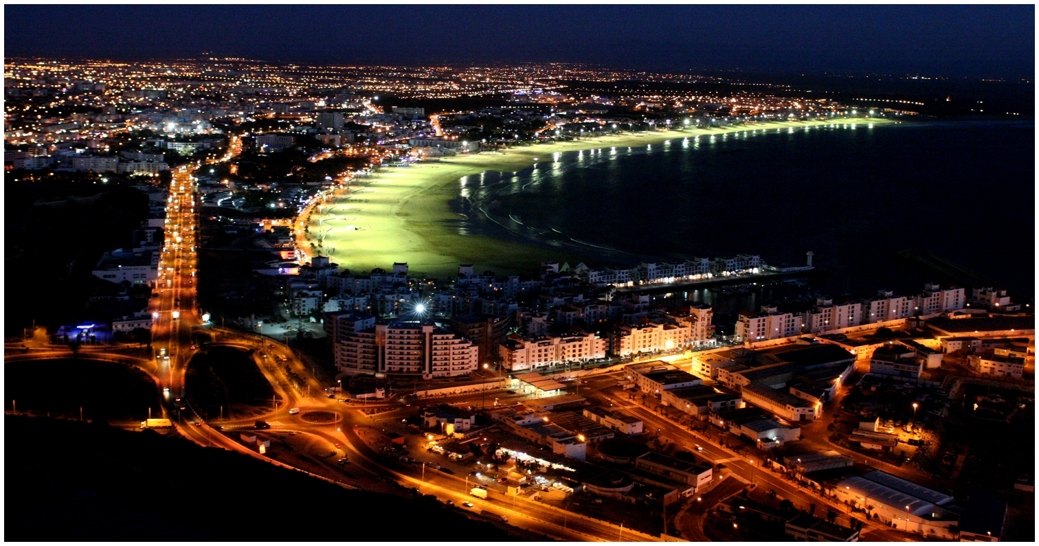 Agadir by night