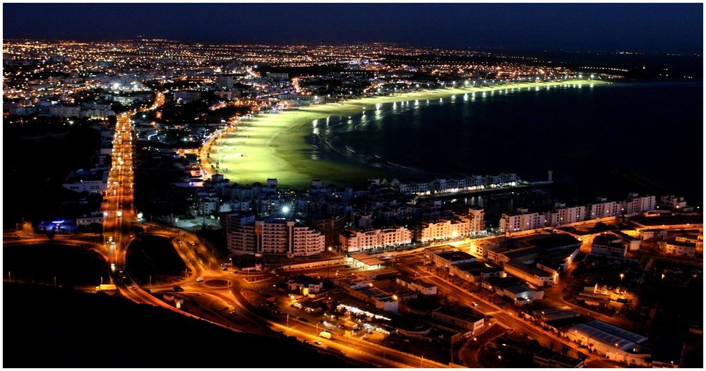 Agadir by night von Fouad Photography 