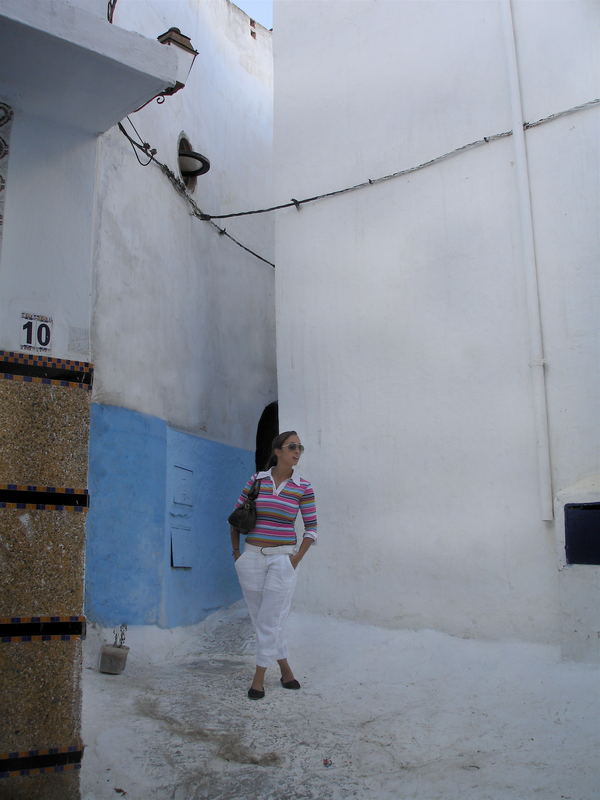 Agadir - enge Gassen in der Altstadt....