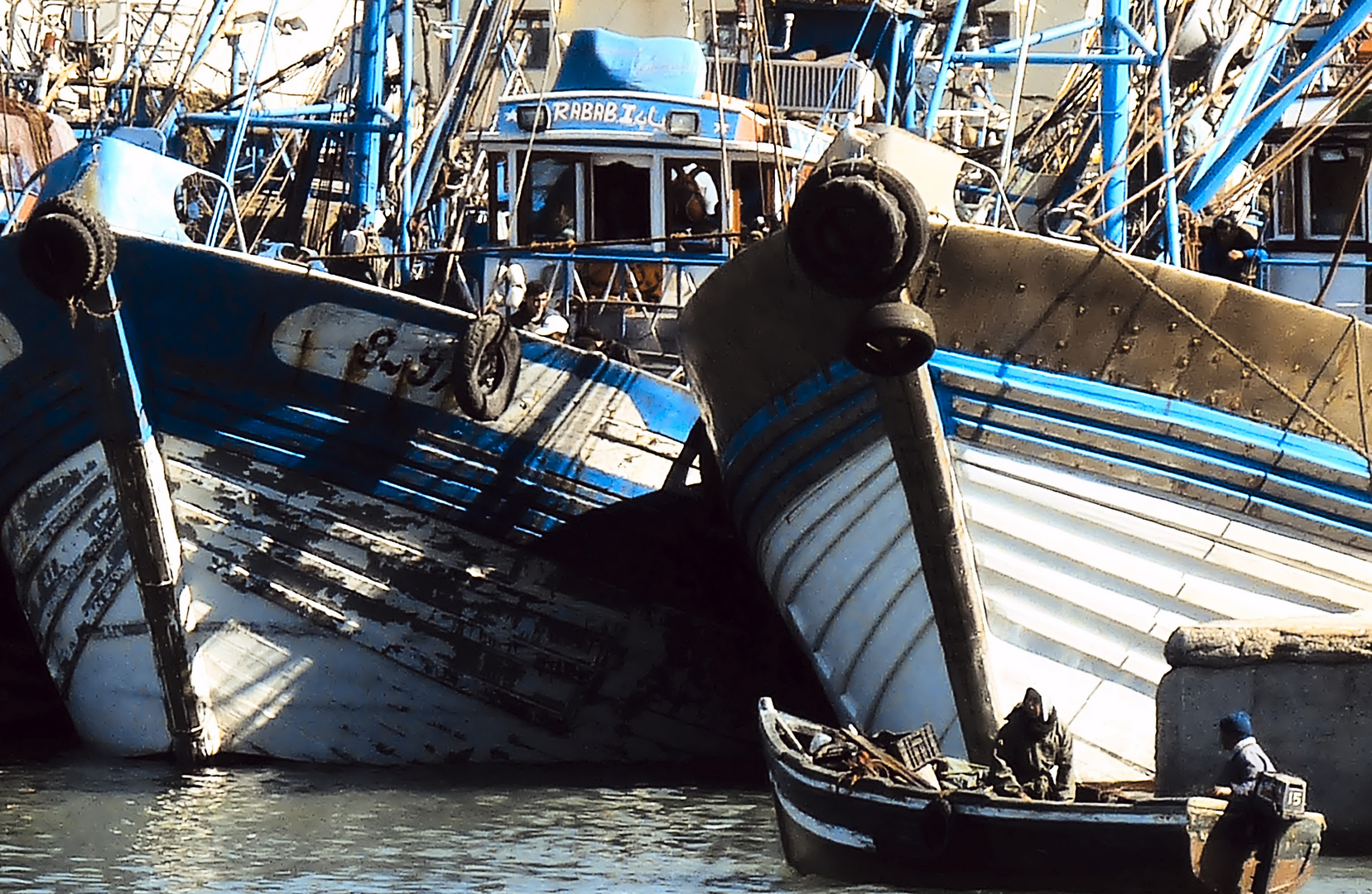 Agadir, im Fischereihafen