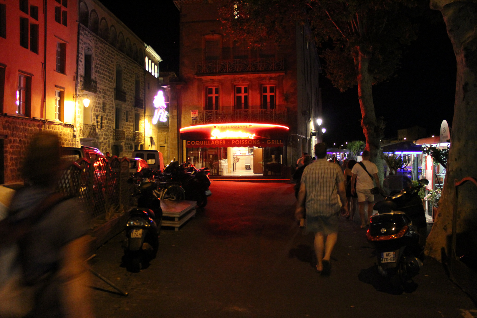 Agde, soir d'été.