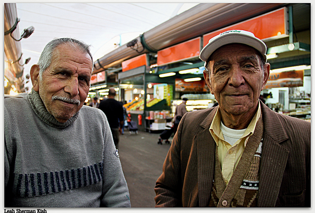 Age and wisdom in these two lovely people's faces