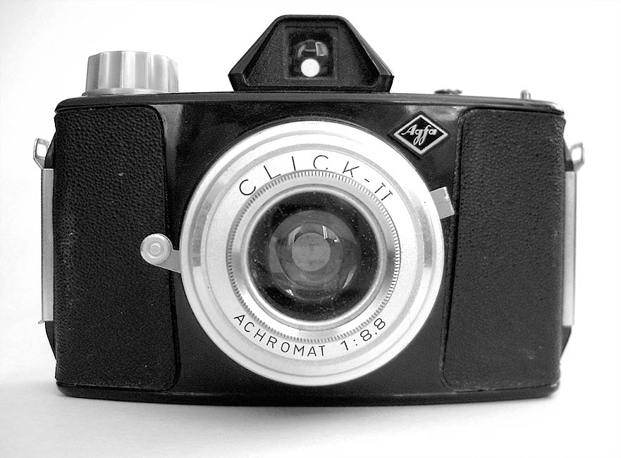 Agfa Klick II mit Gelbfilter