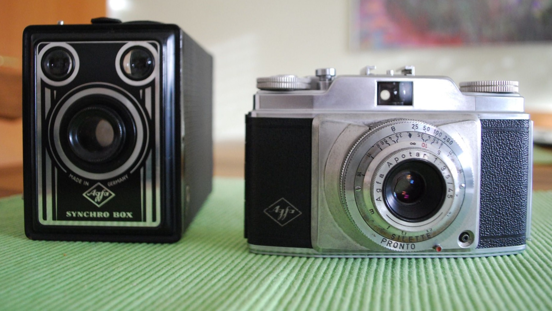 Agfa Synchro Box und Agfa Silette zu verschenken!