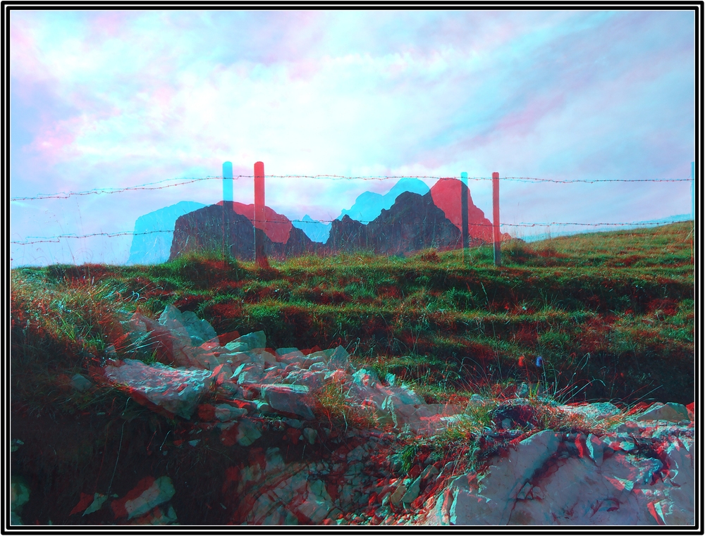 Aggenstein 3D Anaglyphe