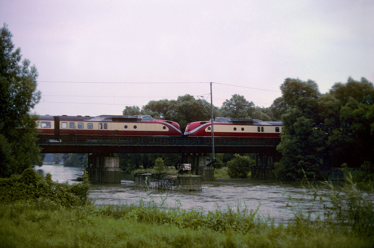 Aggerbrücke bei sch… Wetter