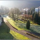 Aggertal - Klinikgelände, Aufnahme vom Balkon