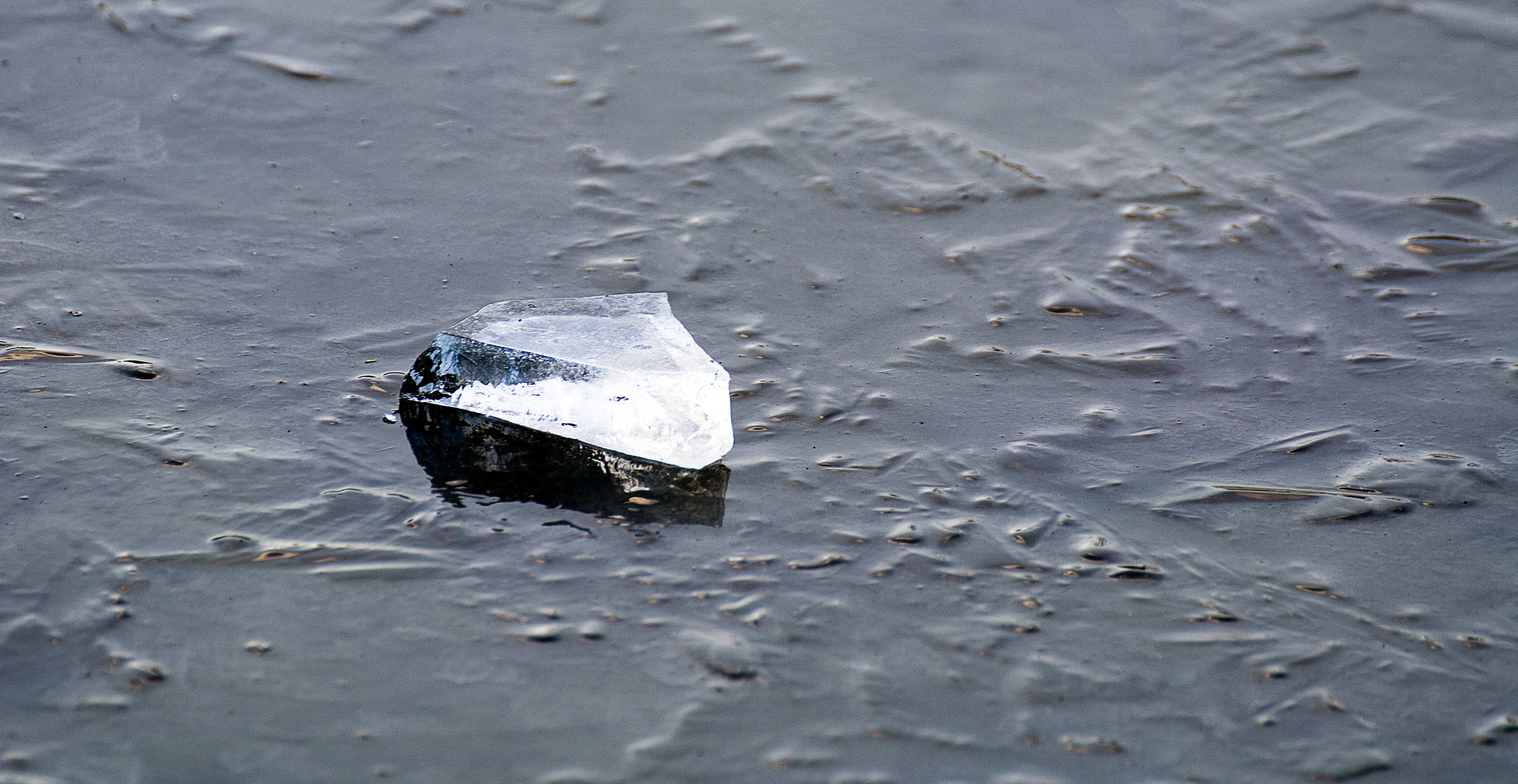 Aggregatzustand von Wasser im Winter