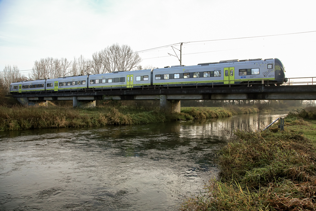 Agilis auf der Paarbrücke