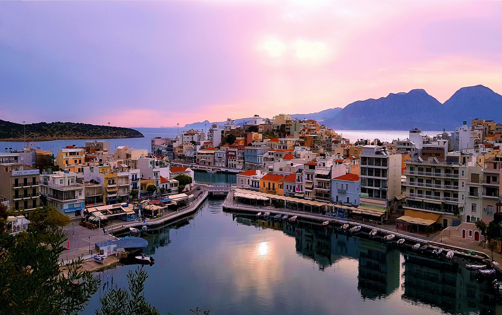 Agios Nikolaos am Morgen