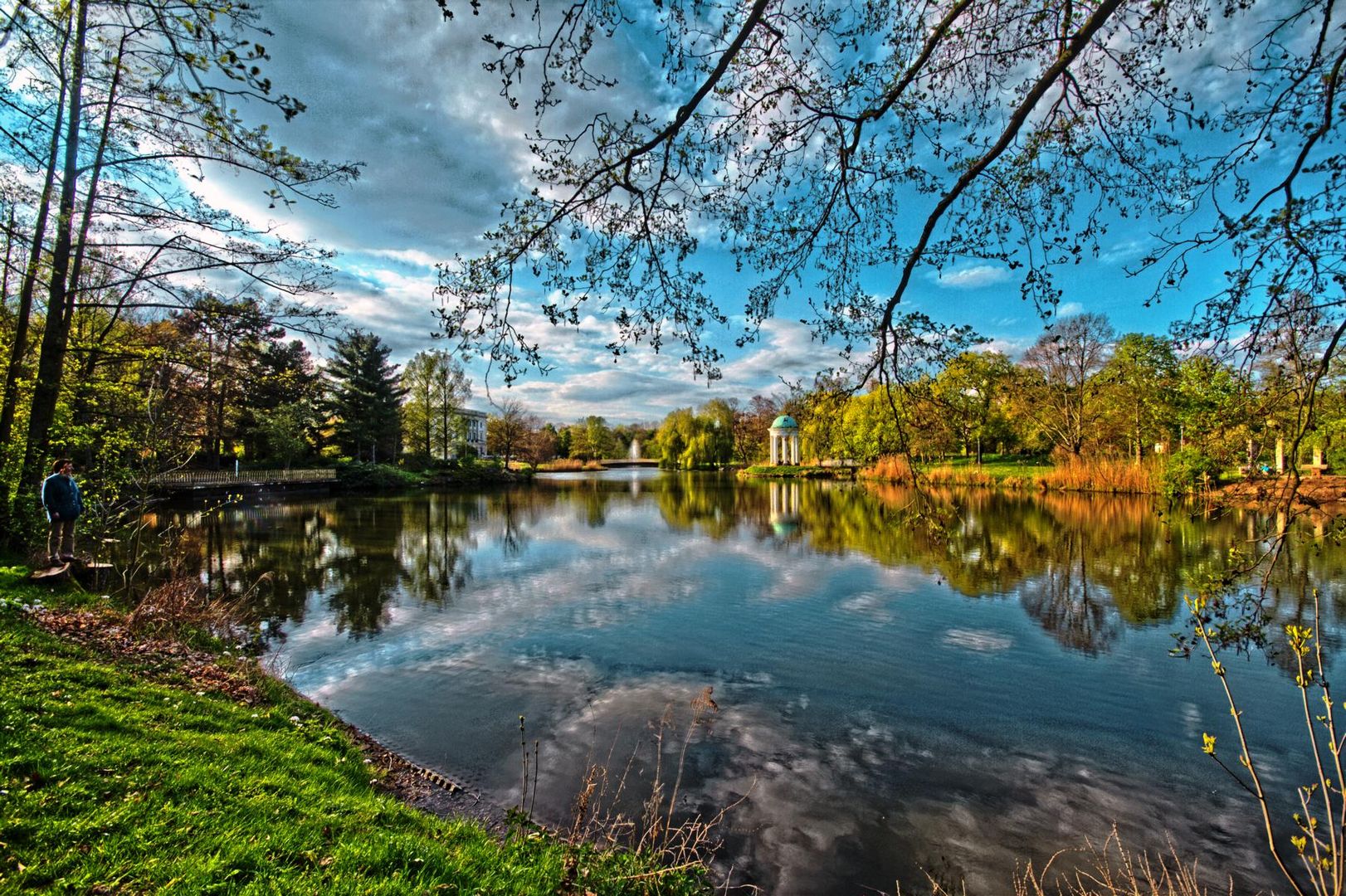 Agra Park Markkleeberg  HDR Versuch