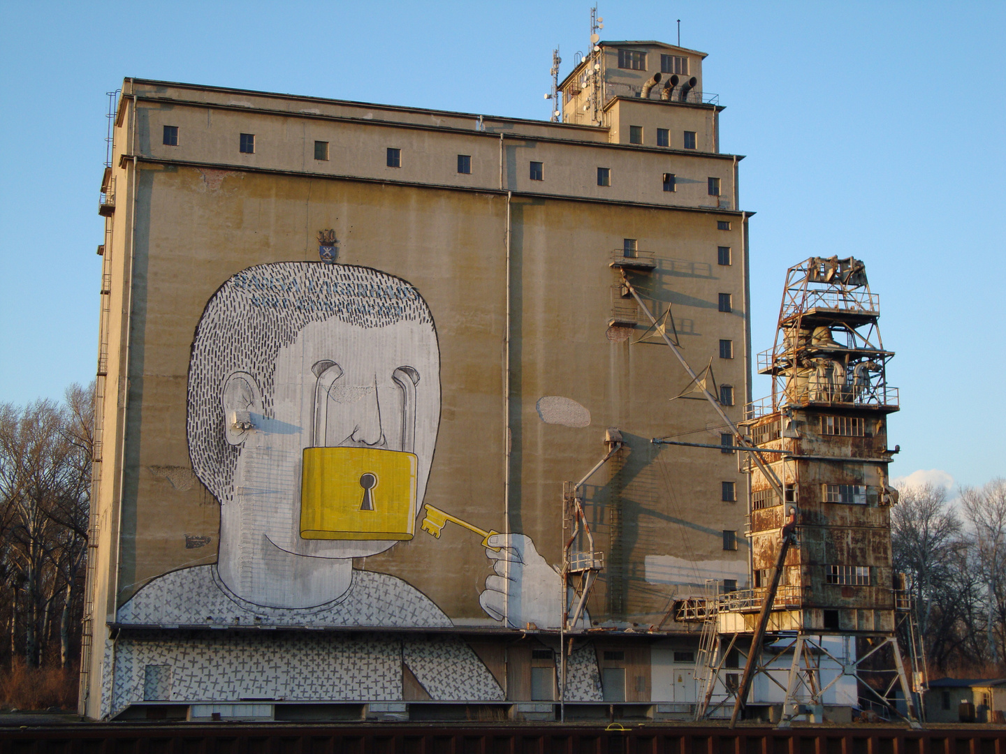 Agrarspeicher im Hafen Albern Wien