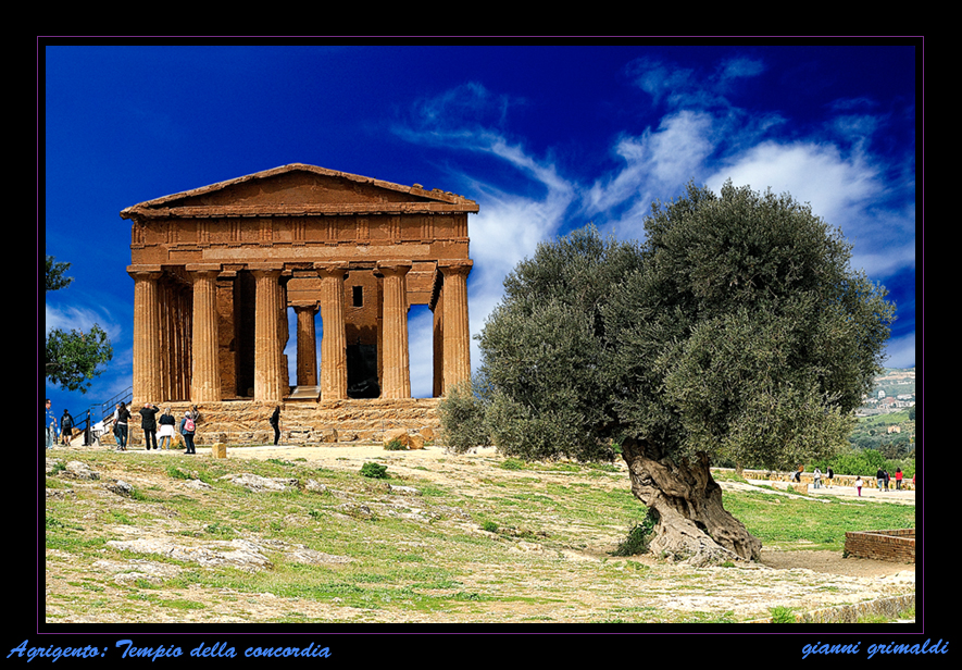 Agrigento: Tempio Della Concordia