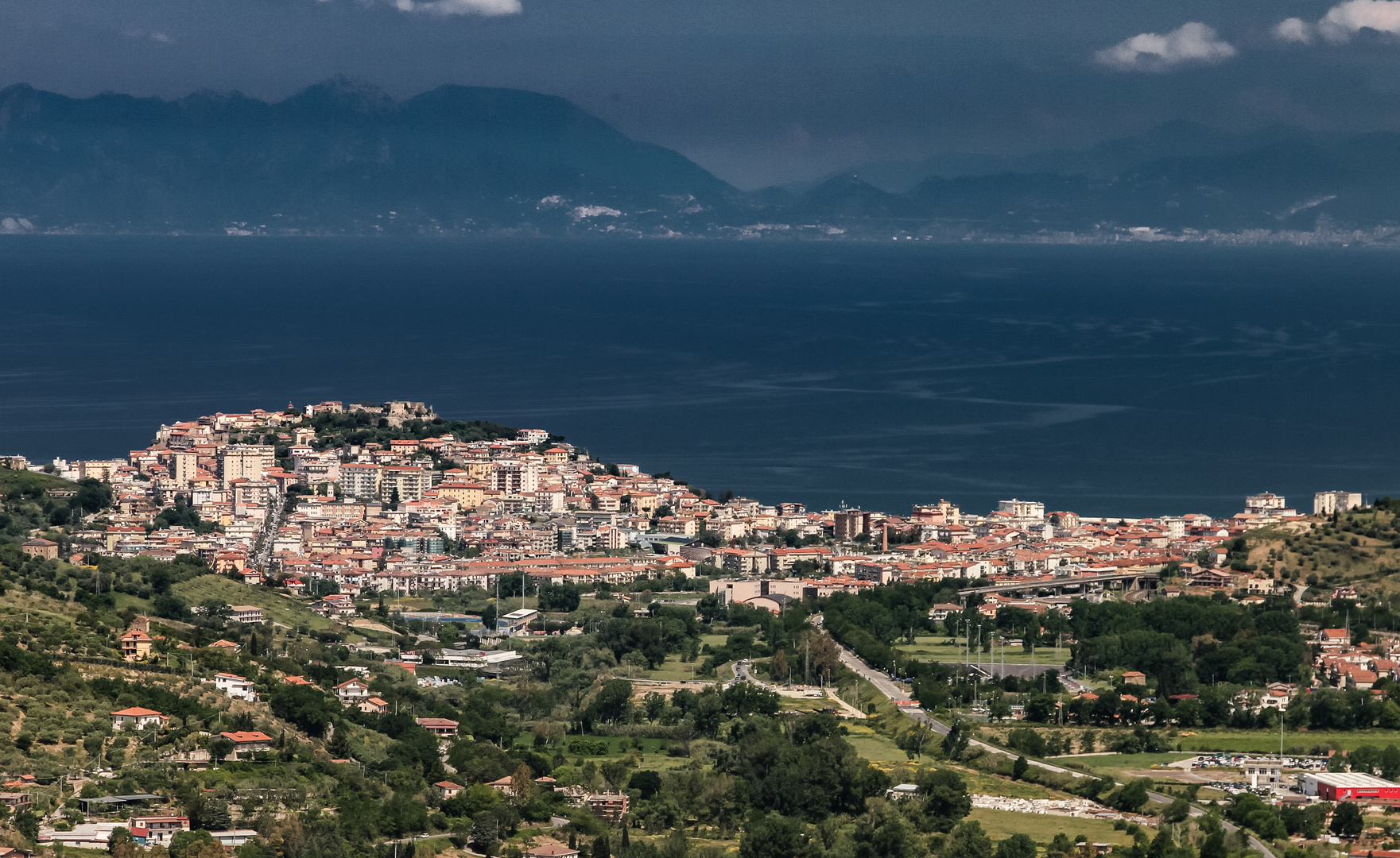 agropoli v oben