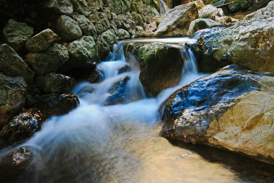 Agua corriente...