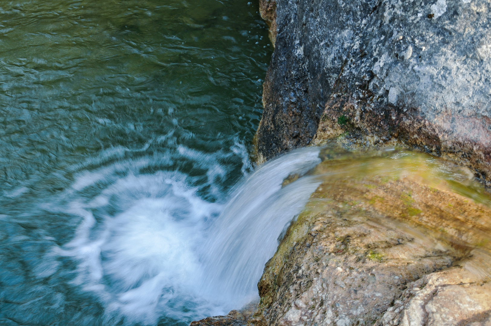 agua desde la altura