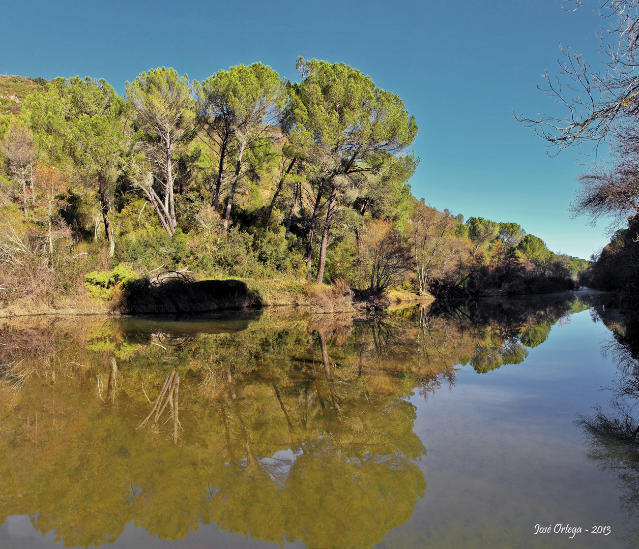 Agua en calma