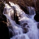 Agua en el rio curvo