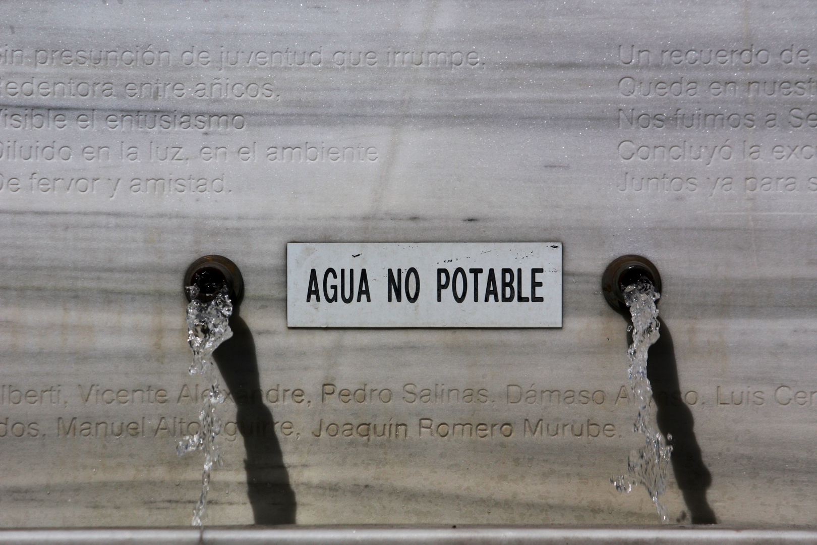 agua no potable