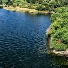 Aguas del Miño en El embalse de Belesar. Lugo