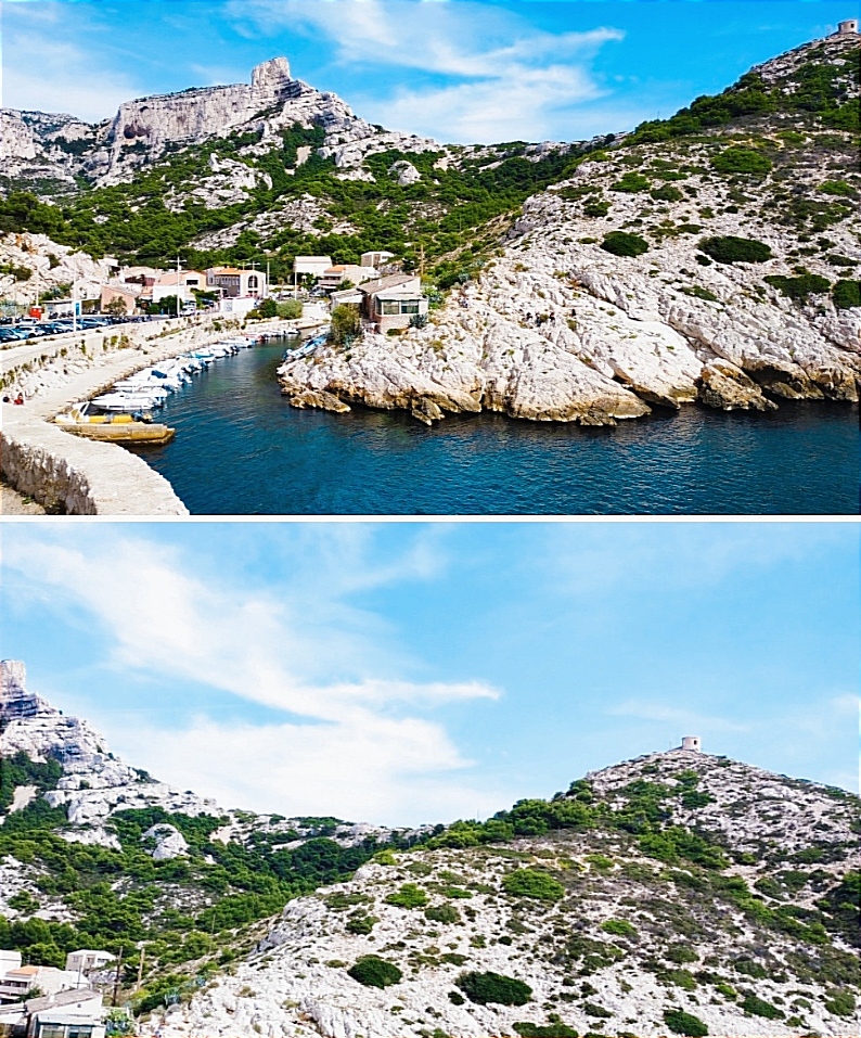 Ah, ces calanques...