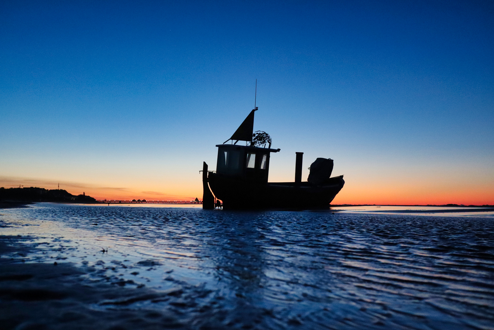 Ahlbeck zur blauen Stunde