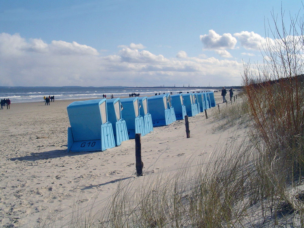 Ahlbecker Strandleben - Ostern 2008