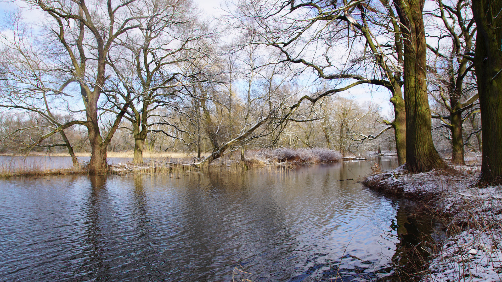 Ahlsen im Winter