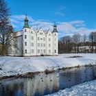 Ahrensburger Schloss im Schnee