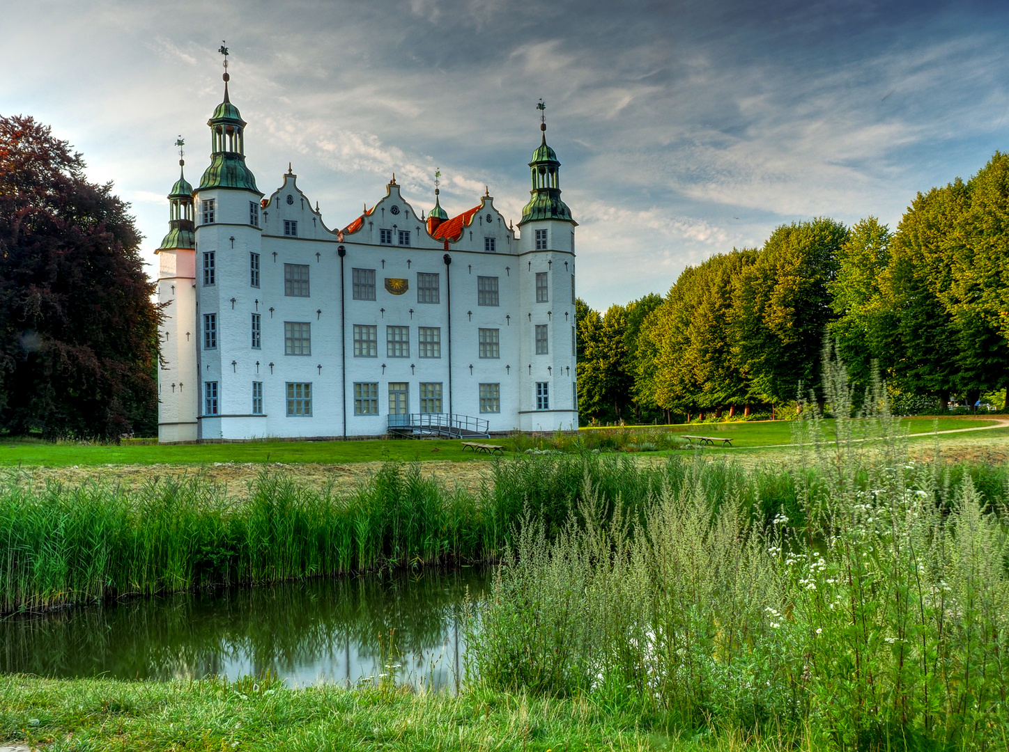 Ahrensburger Schloss_Rückansicht