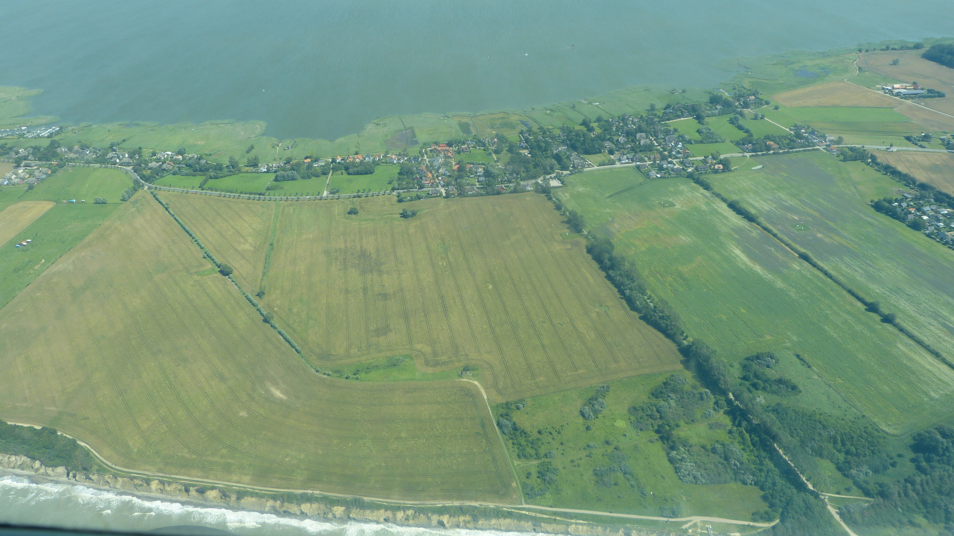 Ahrenshoop Althagen und Niehagen aus der Luft