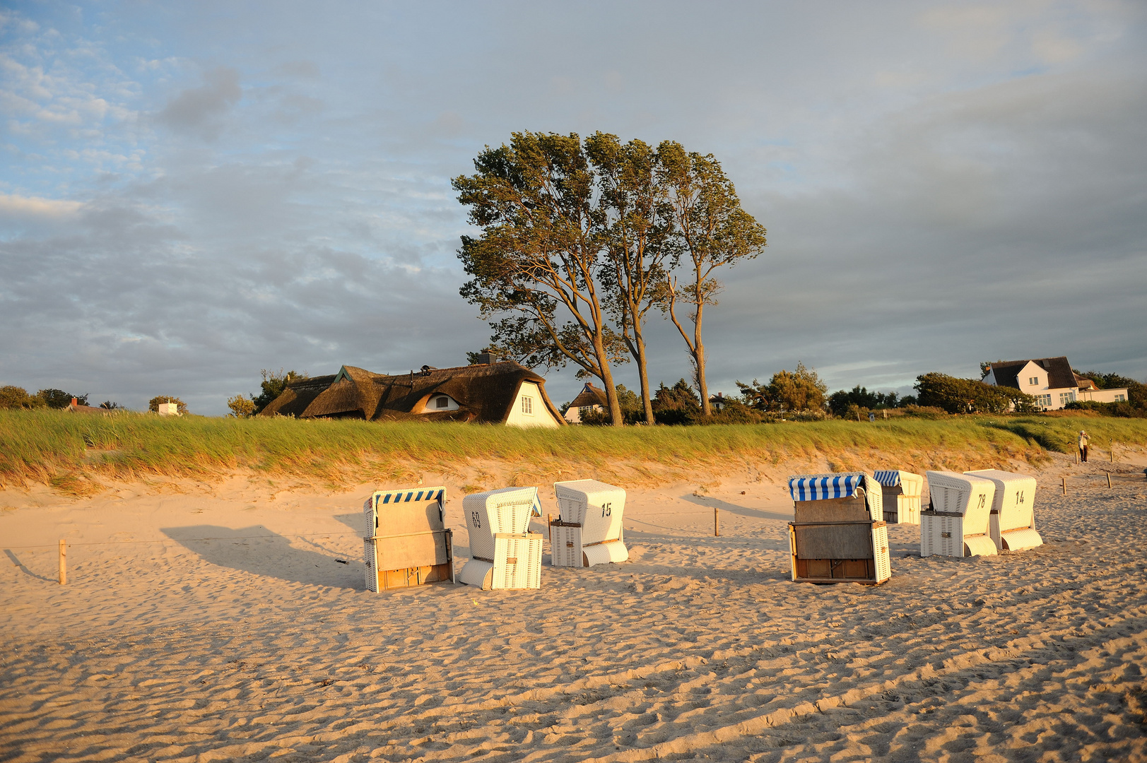 ahrenshoop am abend