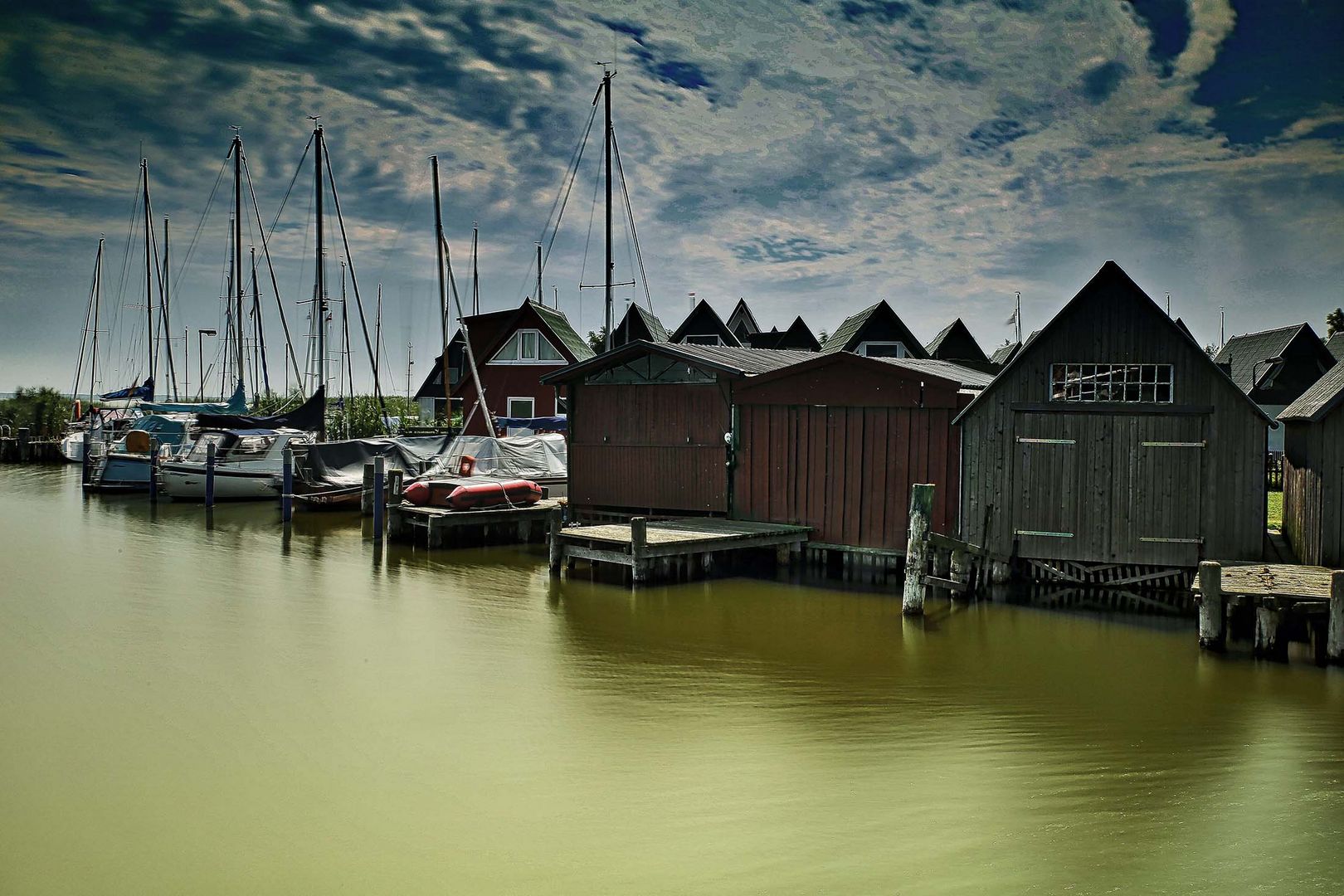 Ahrenshoop, Ostsee, Hafen, Fischer, Fischerhafen