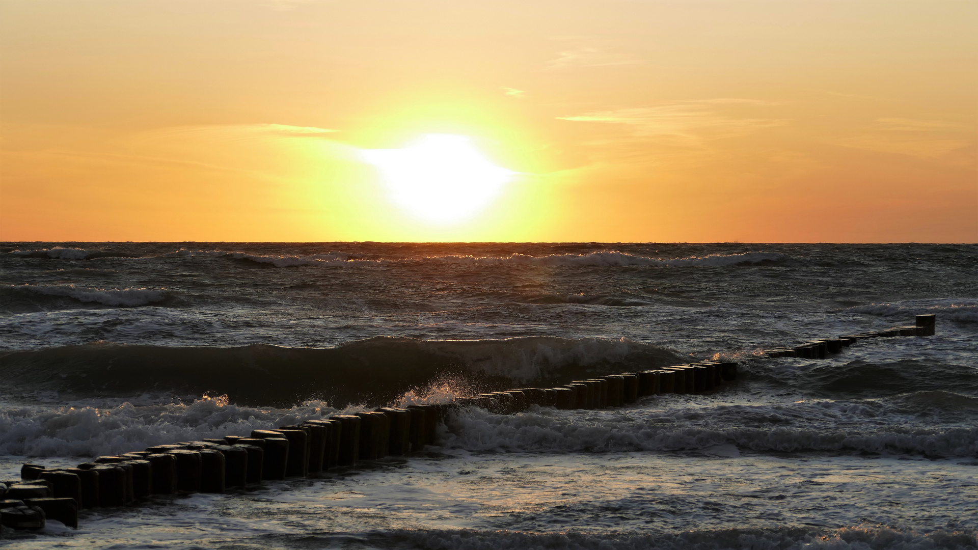 Ahrenshooper Sonnenuntergang