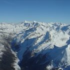 Ahrntal leicht bedeckt mit Schnee