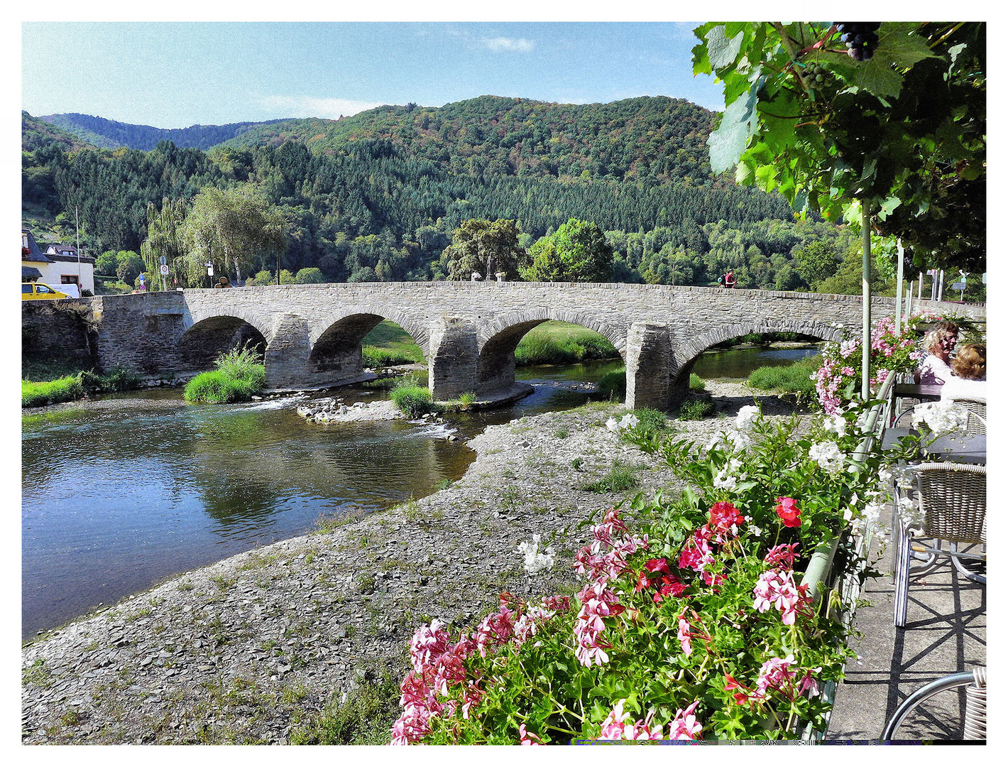 Ahrtalbrücke in Rech