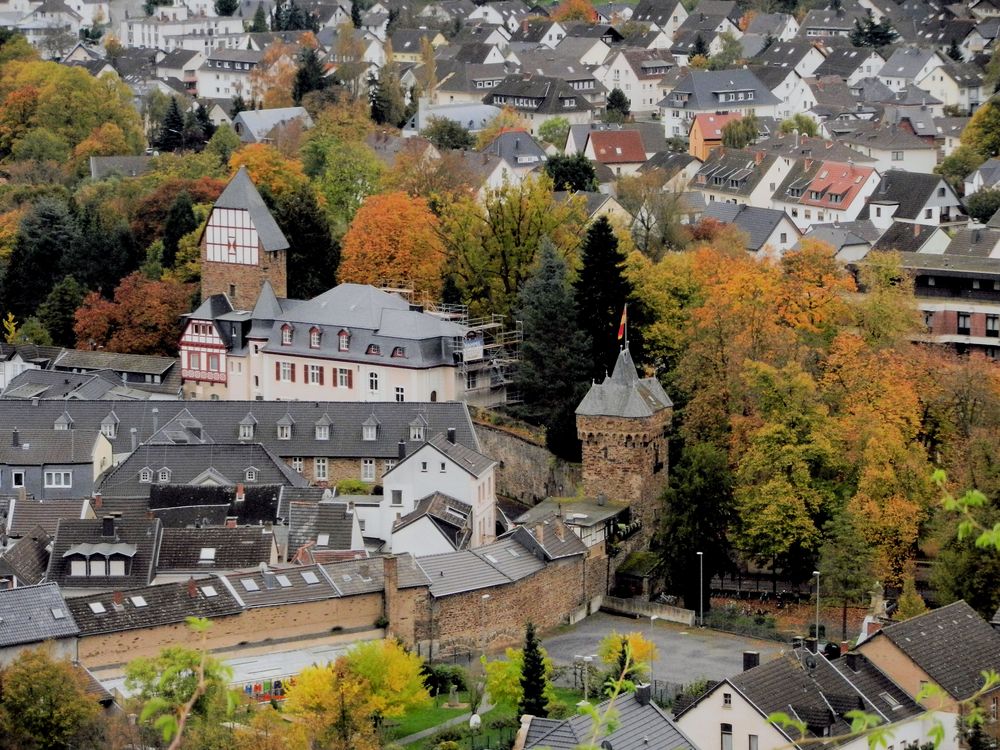 Ahrweiler von Oben